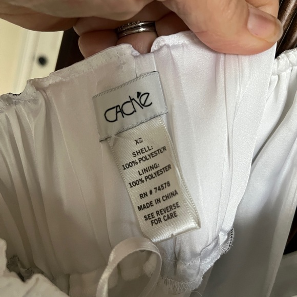 Beautiful Cache Maxi Sundress Yellow White Orange Size XS - Picture 14 of 16